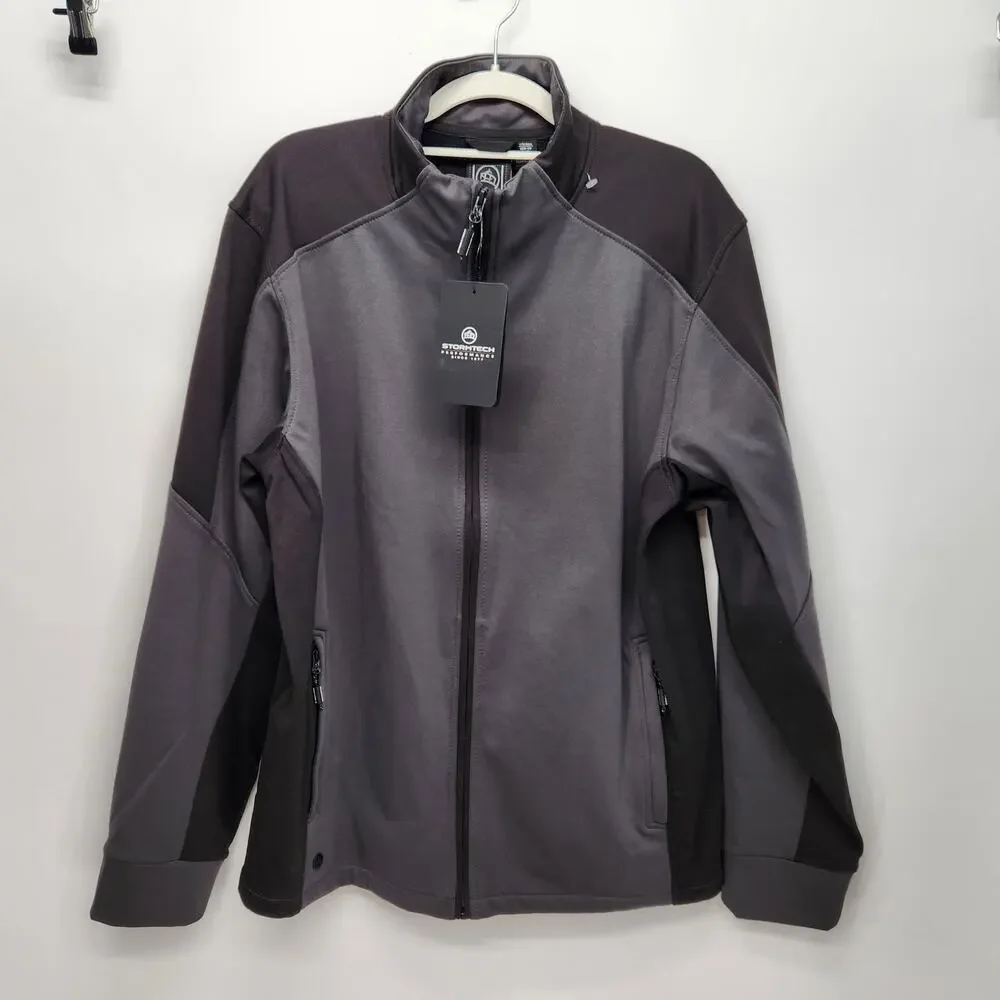 NWT Stormtech Performance JXL-1 Gray Zip Up Lightweight Softshell Jacket Men's L